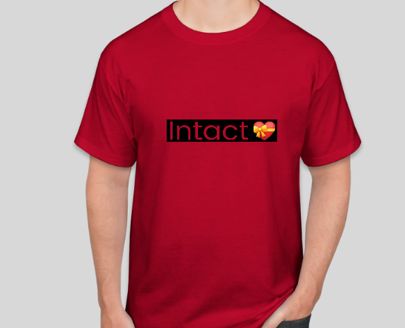 Intact T shirt Red